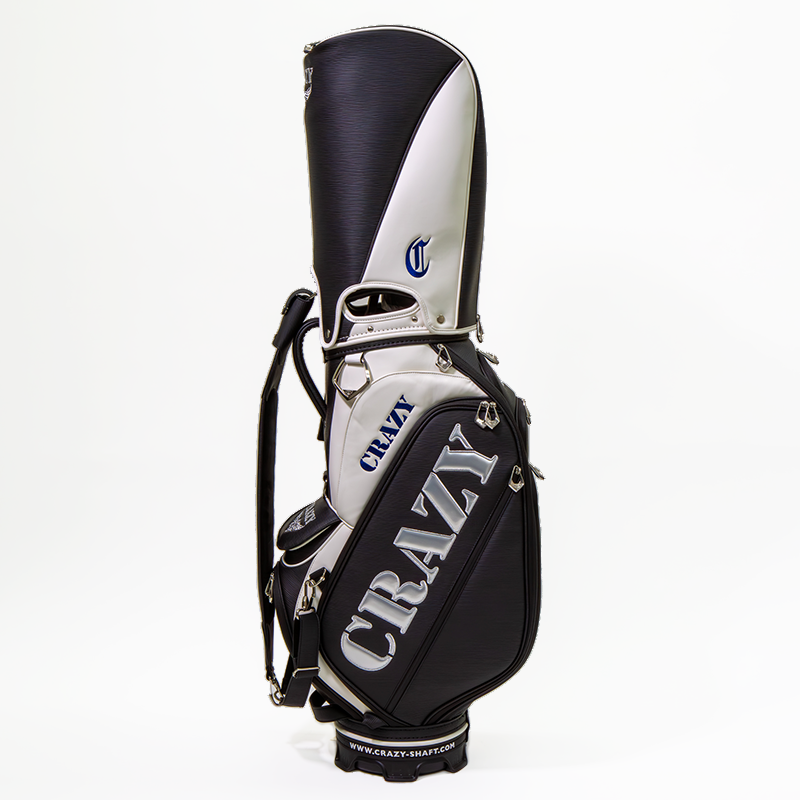 CRAZY クレイジー、キャディバッグ ホワイト【新品】 CRAZY クレイジー、キャディバッグ ホワイト【新品】 CRAZY