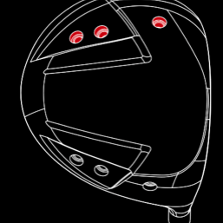 アクシスゴルフ　AXIS GOLF  Z360　ドライバー　クレイジー　アロー　CRAZY ARROW　新デザイン　ドライバー用シャフト付