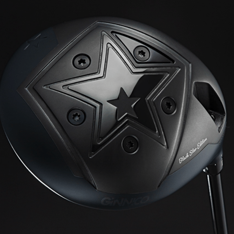 【限定品】ジニコ　ブラックスターエディション　ドライバー　ヘッドのみ ☆ 限定 イオンスポーツ GINNICO ジニコ Black Star Edition