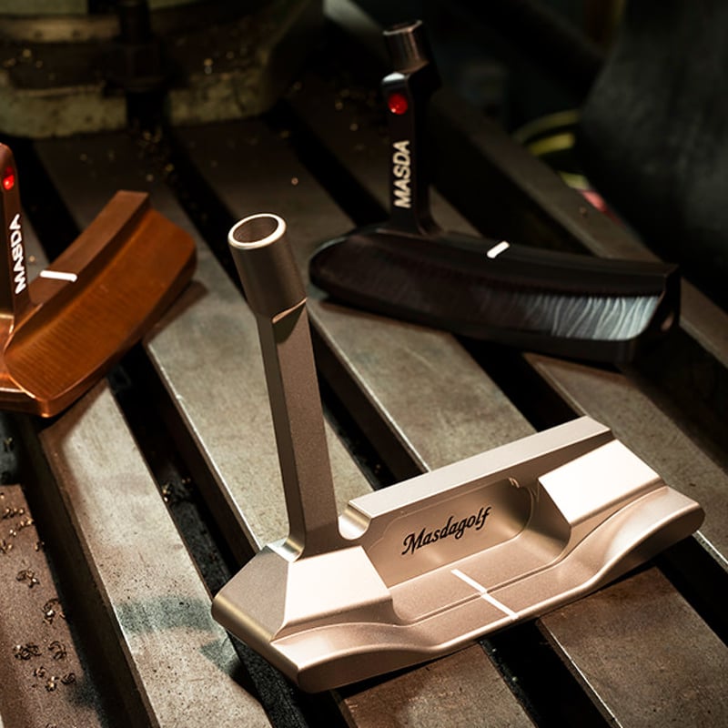 マスダゴルフ STUDIO-5 パター ホワイトビーズ仕上げ | クリエーション
