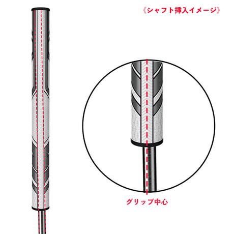 スーパーストローク　ゼナジー2.0ツアーXLプラスTLT　右打ち用　WH／SV　パター用グリップ