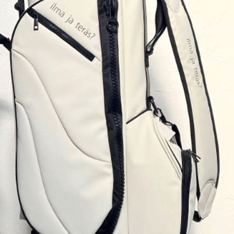 ラへラゴルフ 限定 Big Zipper キャディバッグ | クリエーション