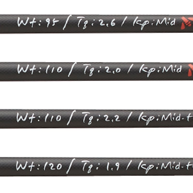 ロッディオ　アイアンシャフト　5本セット ロッディオ RODDIO I シリーズ アイアン用シャフト | クリエーション