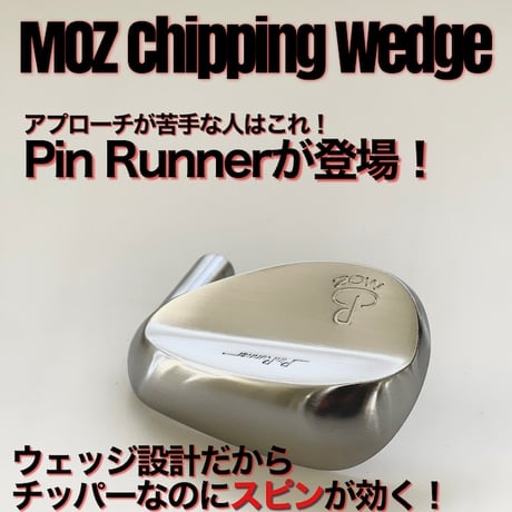 モズ　MOZ  PIN RUNNER  ランニングアプローチ専用ウェッジ  N.S.PRO モーダス　3　ウェッジ用シャフト付