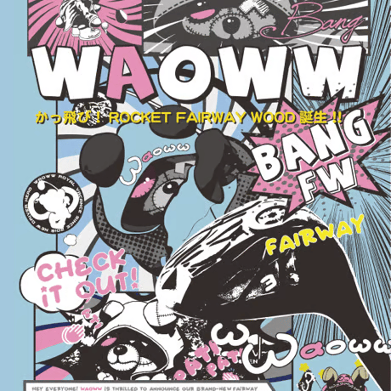 Waoww Bang! ワーオ バン 訳あり 楽天市場】waoww ドライバーの通販