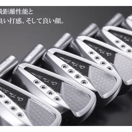 ムジーク　muziik　オンザスクリュー　DD　アイアン【＃９〜PW】4本セット N.S.PRO　モーダス3　 TOUR 105　アイアン用シャフト付