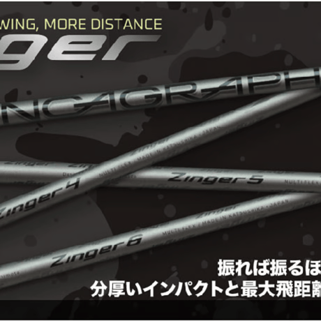 ロッディオ　RODDIO   F-Tuning　ドライバー　　シンカグラファイト　ジンガー4　Zinger 4　ドライバー用シャフト付