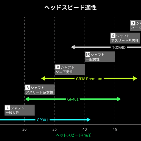 ワクチンコンポ　GR301　IR　アイアン用シャフト