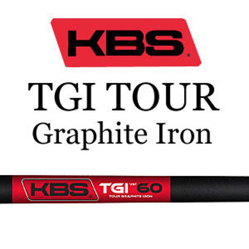 KBS TGI TOUR グラファイト アイアン用シャフト （50g・60g・70g・80g）