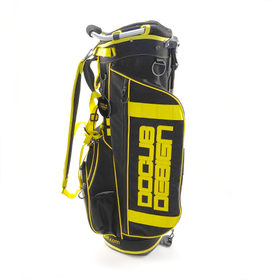 monzee モンジーキャディバッグ新品 ネオンイエロー monzee モンジー