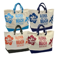 ブルーティーゴルフ　ALOHA ON THE BEACH　大型トートバッグ　TT-003