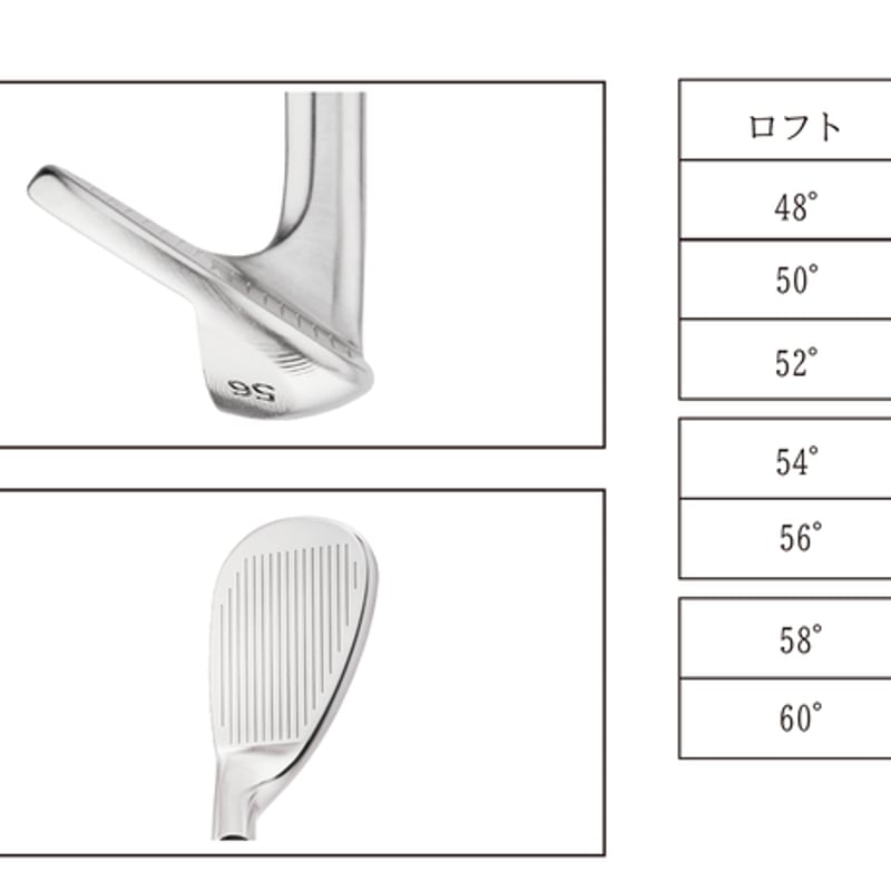 イーデル SMS ウェッジ 52/58 MCIシャフト SMSウェッジ | Edel Golf Japan