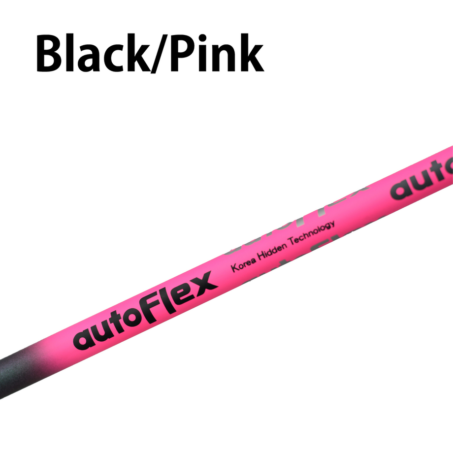 オートフレックスシャフト　Auto Flex Shaft　ユーティリティ用シャフト　カラー：ブラック／ピンク