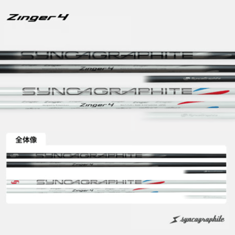 ジャスティック　プロシード　ダブルR460マックスHDドライバー 　シンカグラファイト　ジンガー4　Zinger 4　ドライバー用シャフト付