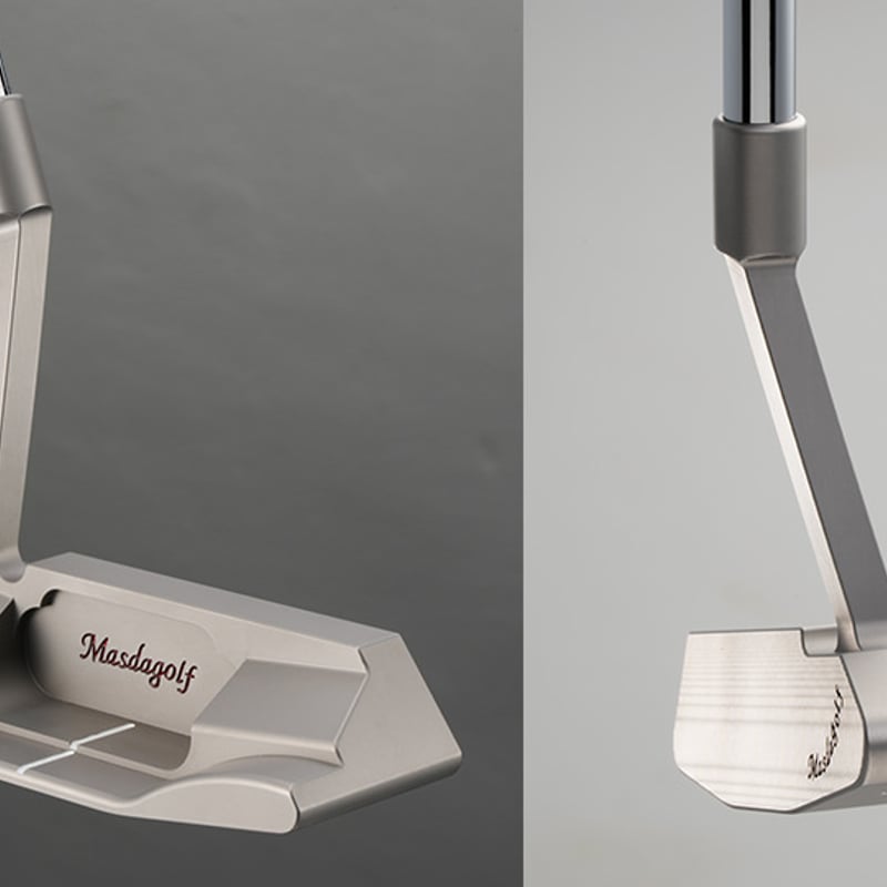 マスダゴルフ STUDIO-5 パター ホワイトビーズ仕上げ | クリエーション