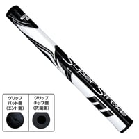 スーパーストローク　ゼナジーツアー　1.0　BK／WH　パター用グリップ