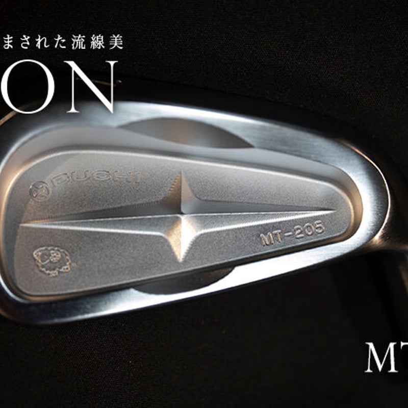 ブチ BUCHI MT205 アイアン【＃5〜P W】6本セット アッタスアイアン 