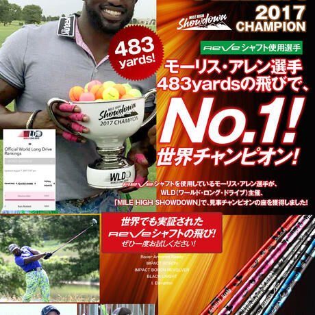 レーヴ　REVE　レイヴァーアサルトアタック　RAVER ASSALT ATTACK  ドライバー用シャフト