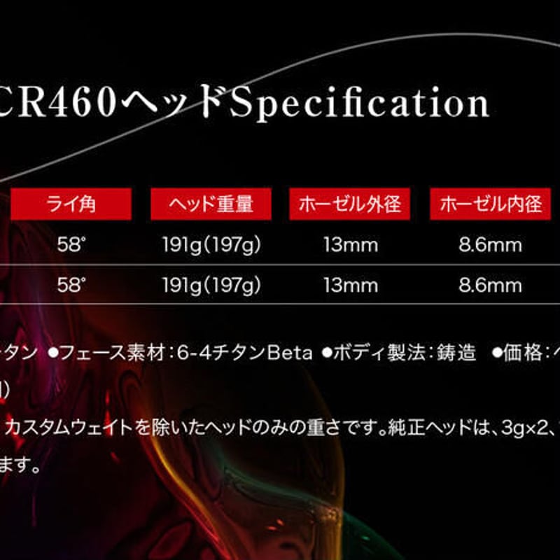 レーヴ TOXIC R460 ドライバー レイヴァー アサルト アタック