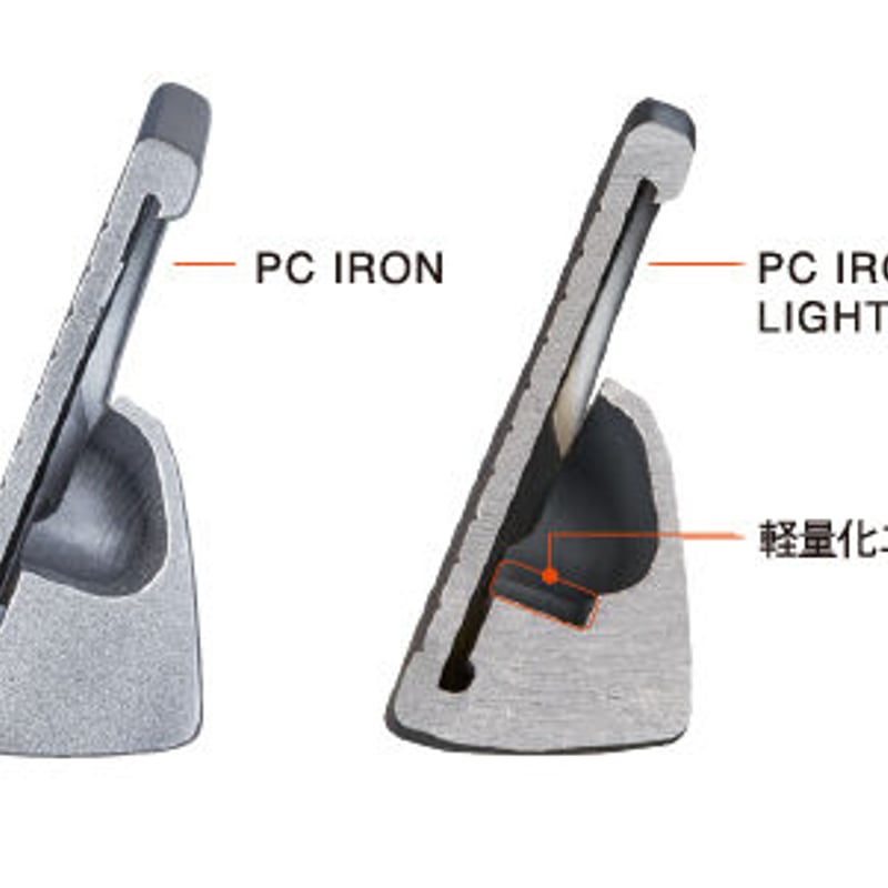 ロッディオ　PCFORGED 6〜Q 楽天市場】PC FORGED IRON 6-Pw/7-Qw(アイアン5本set) カラー