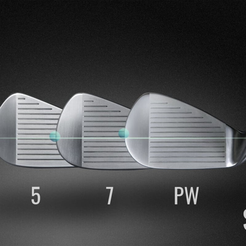 ジニコ GINNICO PCアイアン【＃6〜PW】5本セット ダイナミック