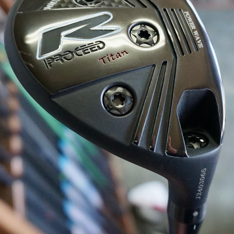 PROCEED DOUBLE R SB UT 21度 チタン製 CRAZY Crazyクレイジーゴルフ】ユーティリティ 21度 PROCEED DOUBLE R SB UT