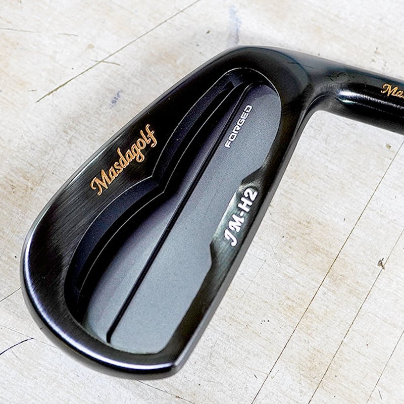 マスダゴルフ JM-H2アイアン PVDブラック マスダゴルフ JM-H2アイアン PVDブラック