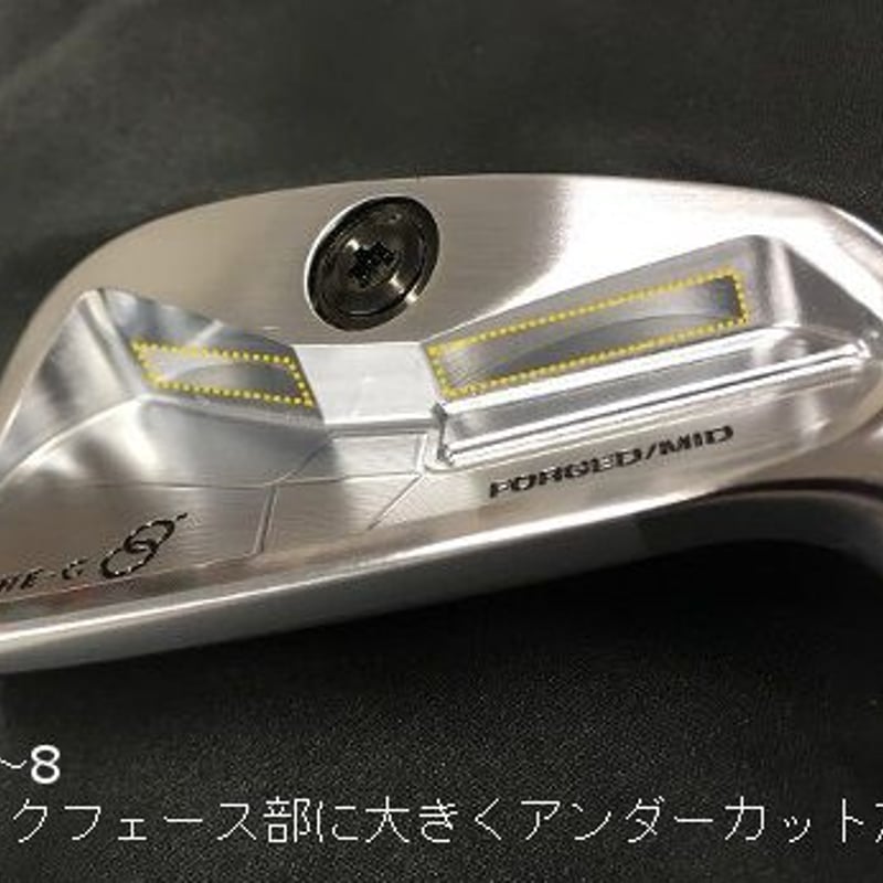 フライハイト THE-G FORGED アイアン MIDSIZE【＃7〜PW】4本セット N