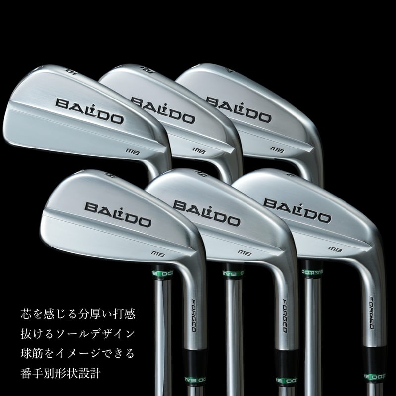 BALDO アイアンセット 6本 5-P ダイナミックゴールド120 R300 【公式通販】