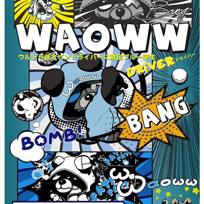 ワオ Waoww バン BANG LIMITED BLUE ドライバー アーチ Arch C
