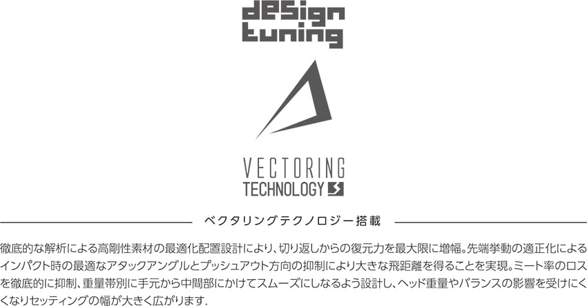 ベクターシャフト40エックス ジオテックゴルフ公式通販サイト / デザインチューニング VECTOR