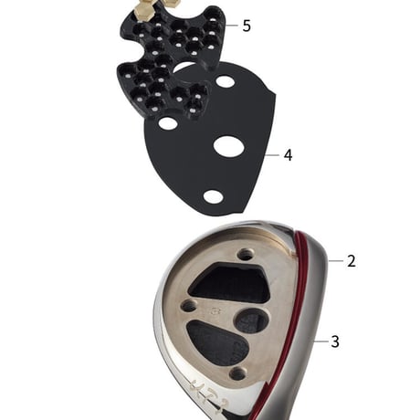 ロッディオ　RODDIO　ハイブリッド　UW　クラフトマンシップ　レーヴ　REVE　インパクトボロン・リボルバー　IMPACT BORON REVOLVER　FU　ハイブリッド用シャフト付