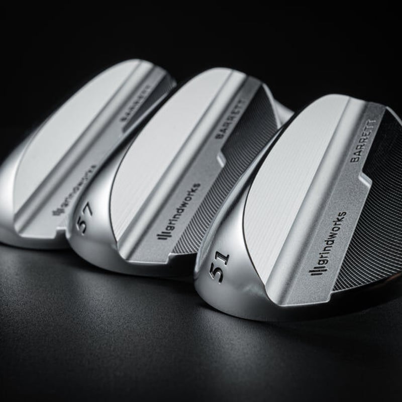 タクゾウ【新品・超美品】グラインドワークス + パトリック・リード グラインドワークス×P・リード BARRETT バレット ウェッジ N.S.