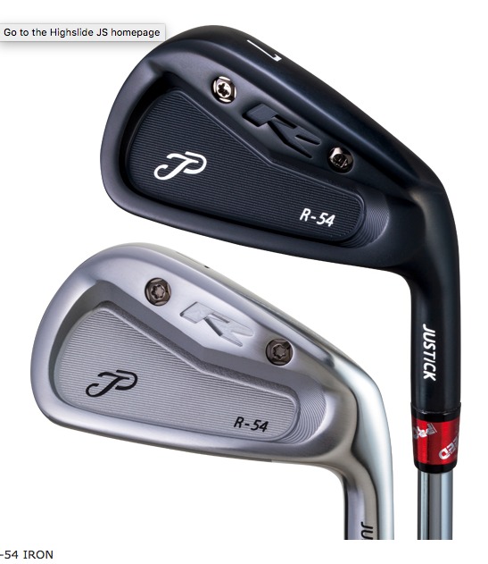 ジャスティック JUSTICK JP 54 ブラックエディション アイアン【＃6