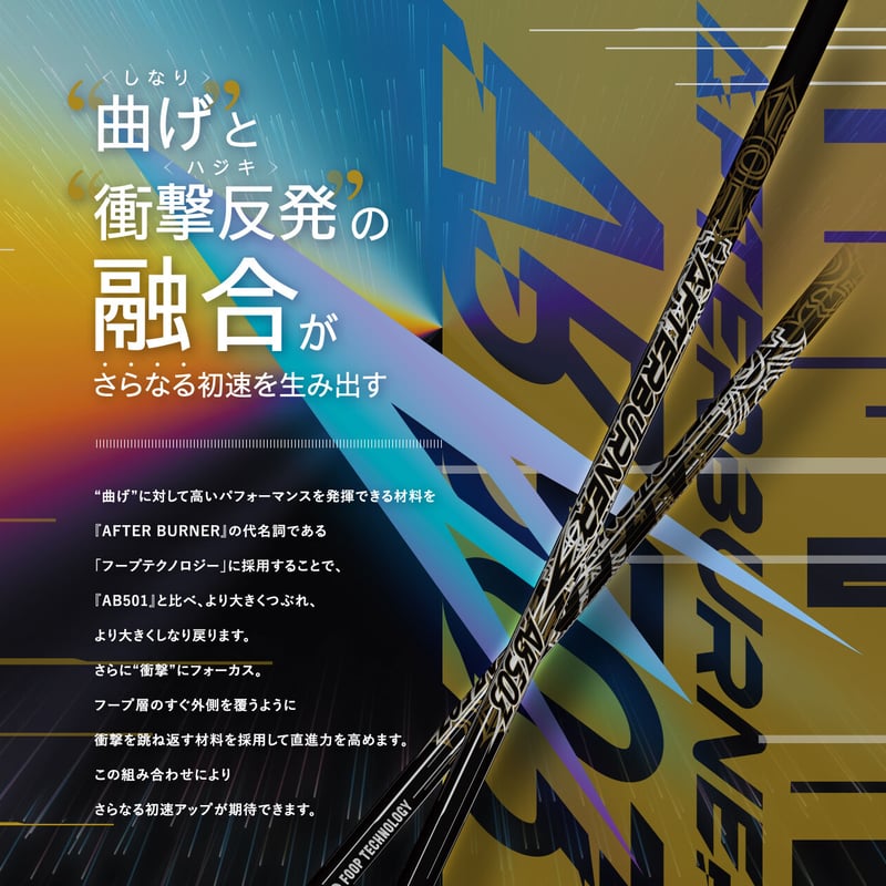 TRPX アフターバーナーAB503 シャフトのみ TRPX ティーアールピーエックス AFTERBURNER AB503 ドライバー