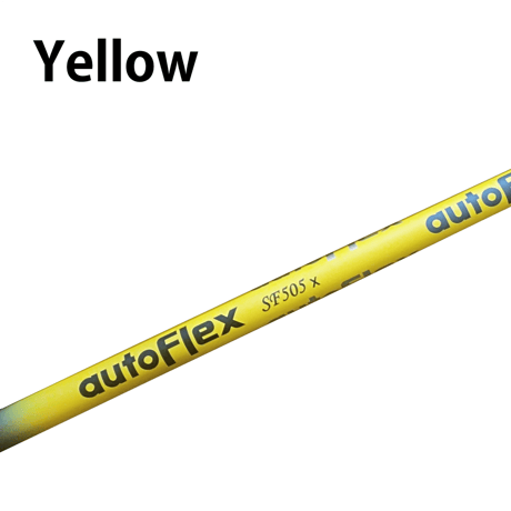 オートフレックスシャフト　Auto  Flex  Shaft　ドライバー用シャフト　新色イエロー