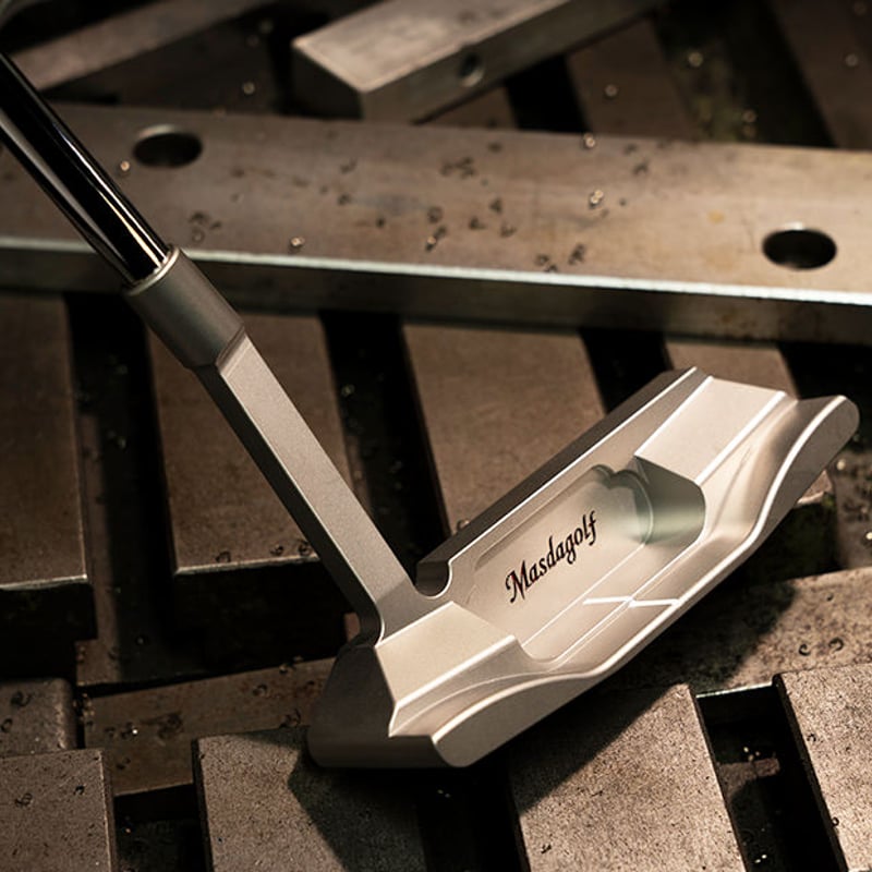 マスダゴルフ STUDIO-5 パター ホワイトビーズ仕上げ | クリエーション