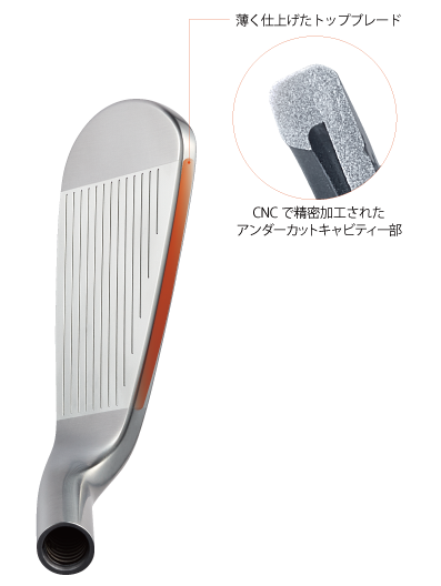 ゴルフクラブ ロッディオ ライトアイアン ロッディオ RODDIO PC アイアン LIGHT（ライト）【＃8〜＃Q】 4本セット