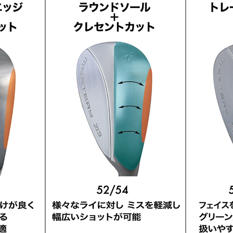 ミステリー MYSTERY 235MF 黒染め ウェッジ KBS HI-REV 2.0 W