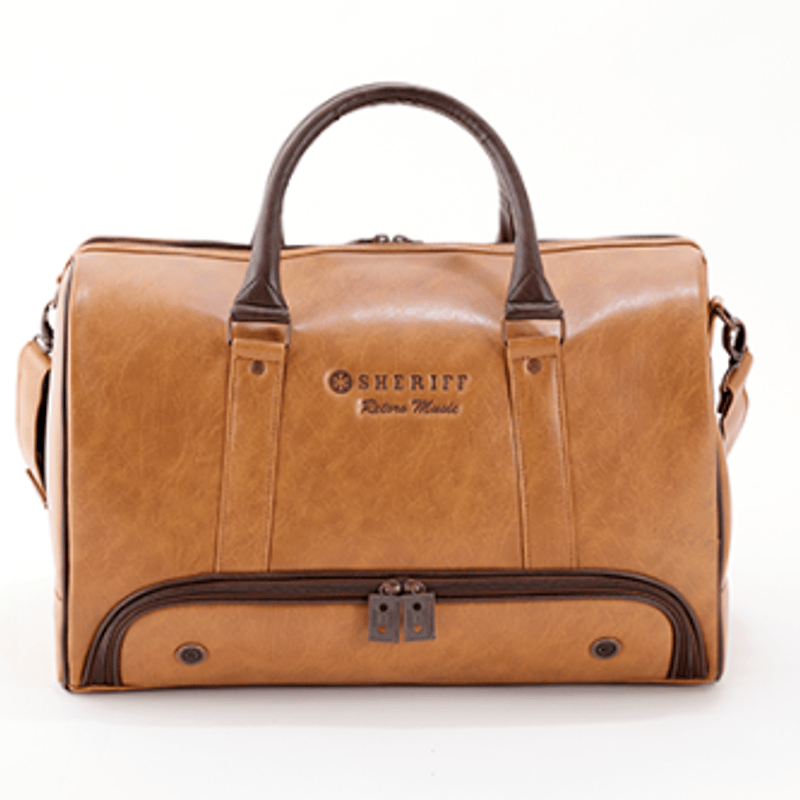 シェリフ ミュージックシリーズ ボストンバッグ カラー：キャメル