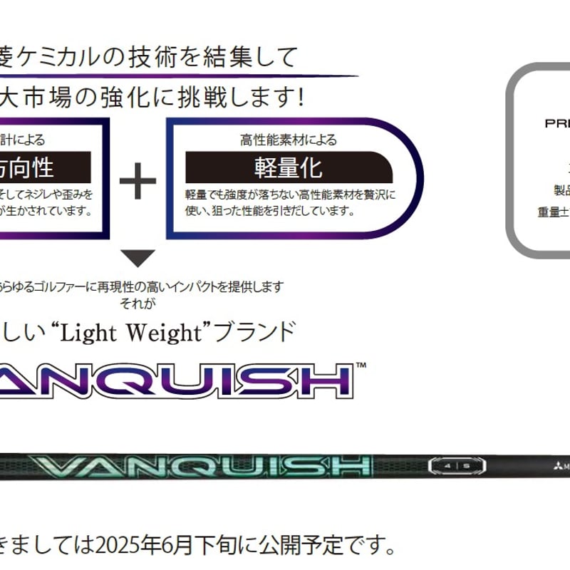 VANQUISH vv 4X シャフト 楽天市場】ヴァンキッシュ VVの通販