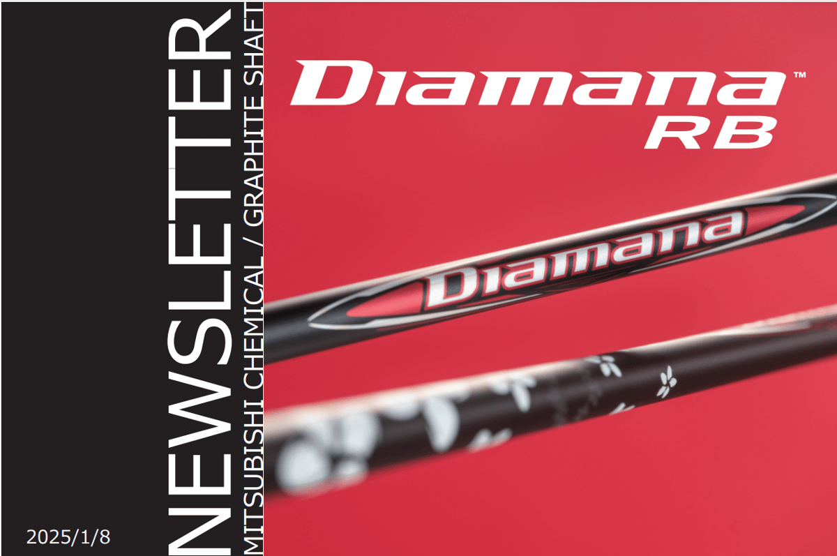 クラブ DiamanaRB 73(X) Mitsubishi Diamana WB-Series 73 Graphite Shaft + Adapter