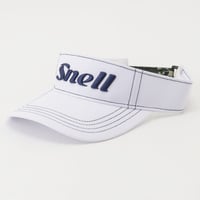 SNELL スネル　ロゴ入りバイザー