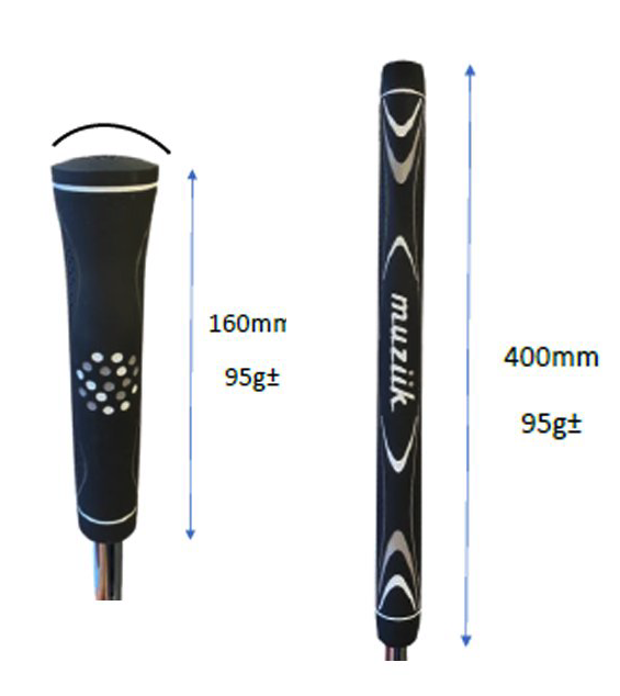 #FR2 - FR2GOLF fr2ゴルフ ムジーク muzhik パターグリップ 新品未使用 FR2GOLF fr2ゴルフ ムジーク ミッドサイズ パターグリップ 新品