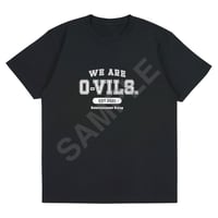 We Are O-VILS. Vol.1Tシャツ　黒(M/L/XL)
