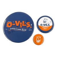 O-VILS. 缶バッジ3個セット