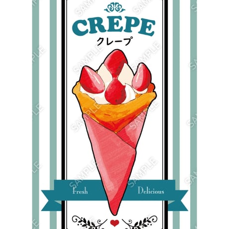 クレープ01（S・M・Lサイズ）