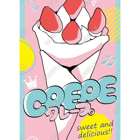 クレープ10（S・M・Lサイズ）