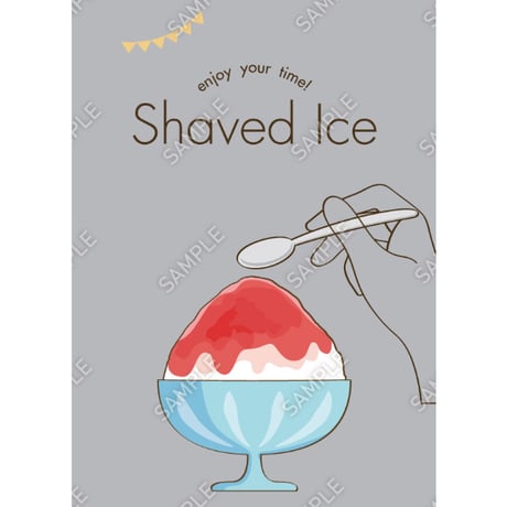 かき氷44（S・Ｍ・Ｌサイズ）