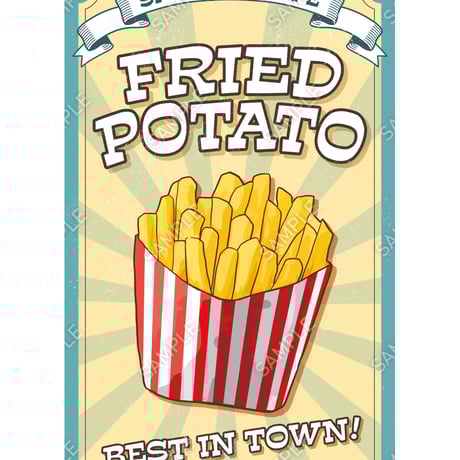 フライドポテト08（S・M・Lサイズ）